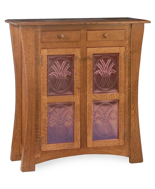 arts and crafts cabinet