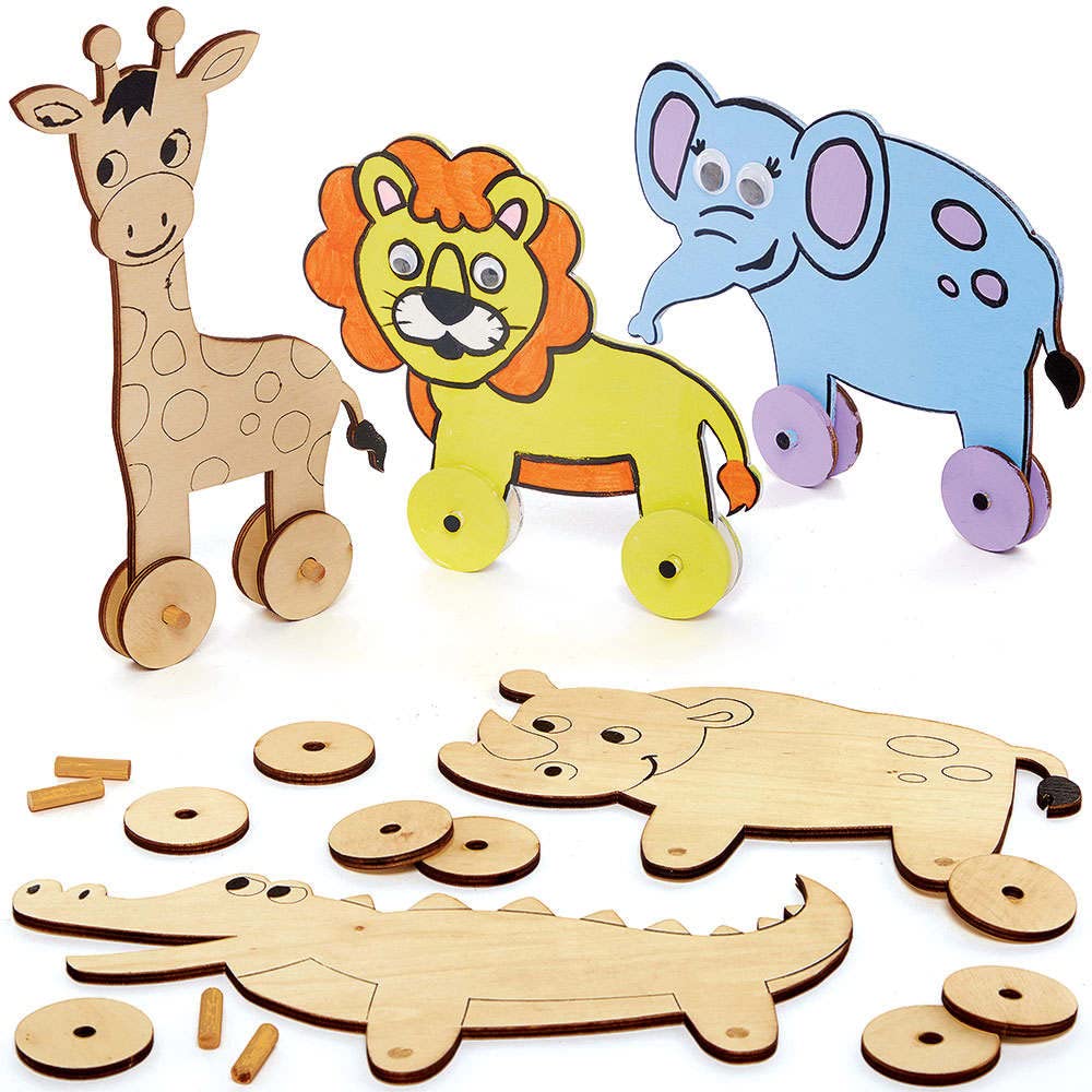 Colorful wooden Craft Toy for children