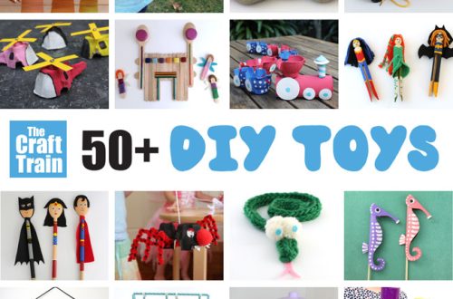 DIY toy crafts for children