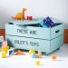 Kids craft toy storage