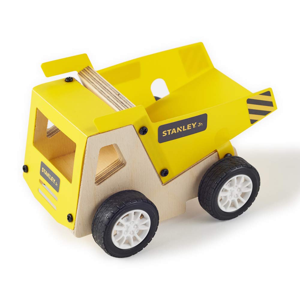 Wooden toy truck craft