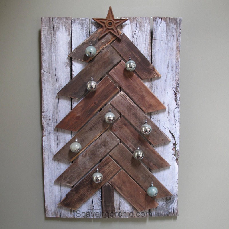 Festive wooden crafts