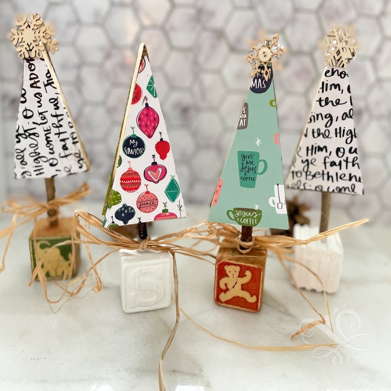 Wooden Christmas decorations