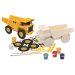 Wooden toy truck craft