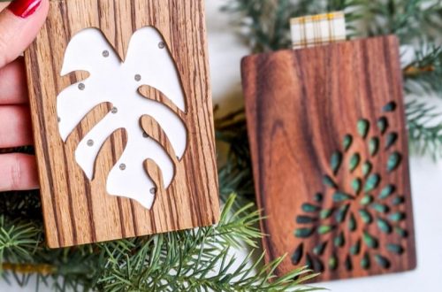 Wooden Christmas decorations