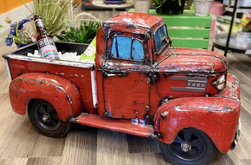 Metal craft toy truck