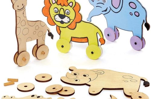 Wood craft toy