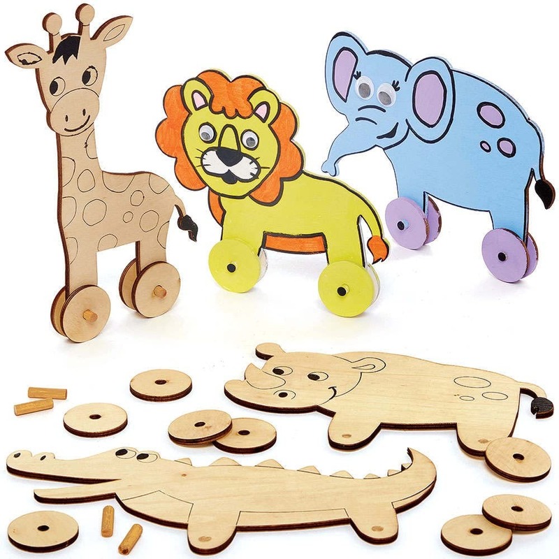 Wood craft toy