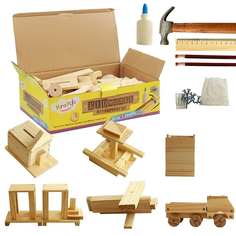 Wood craft toy